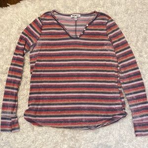 Striped Cotton Shirt - William Rast